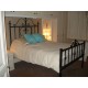 Hand Forged Wrought Iron Double Bed.