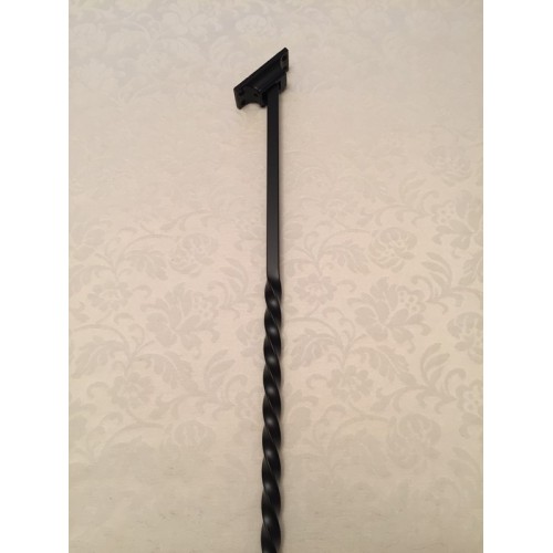 1 Single Black Iron Metal Barley Twists Baluster Balustrade Stair ...